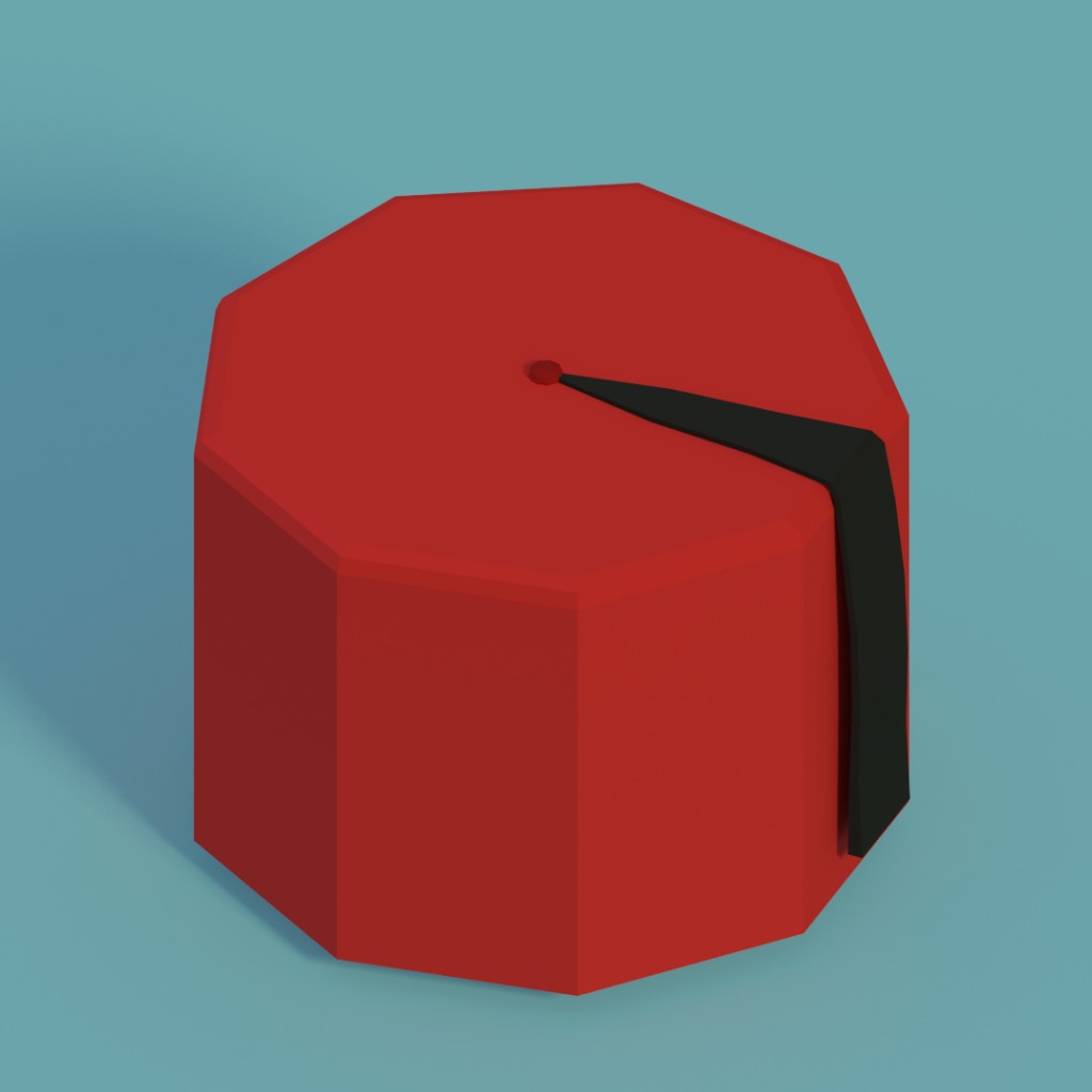 Low Poly Fez preview image 1